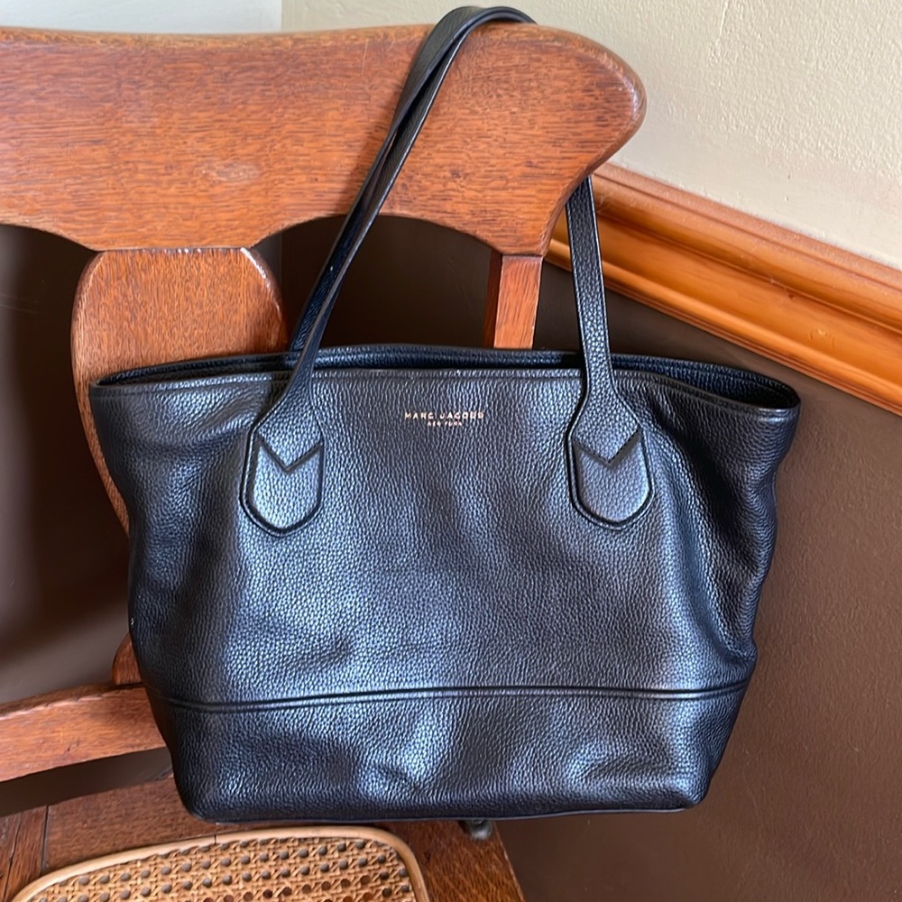 MARC JACOBS/ pebble leather tote